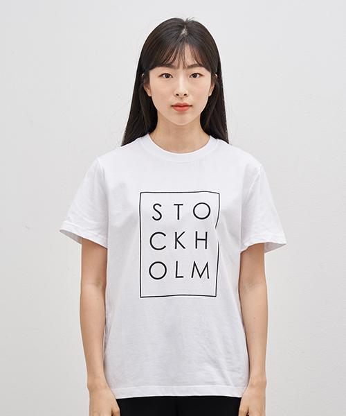 Geulaepigseu Stockholm White Short Sleeve T-Shirt