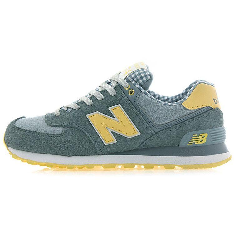 

New Balance Unisex 574 Picnic Pack Chambray with Light Yellow ML574VTS 40