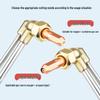 All-Copper Stainless Steel Extended & Thickened Oxygen Acetylene Cutting/Welding Torch Injector, Model G01-30/100/300.