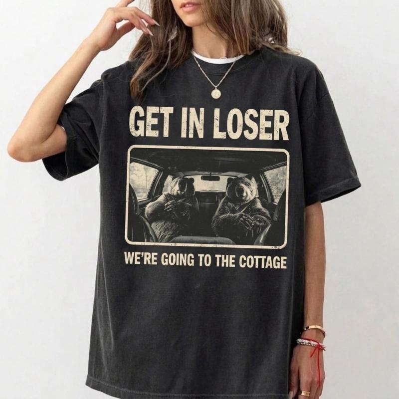 Get In Lover Were Going To The Cottage TShirt Rounisexce Hockey Tee Rivals To Lovers Im Coming To The Cottage Apparel S