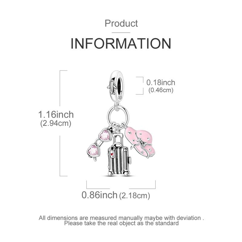 Kupfer Sommer Ozean Strand Krabbe Fisch Anhänger Perlen Passen Original Armband DIY Schmuck Anhänger Dangle Geschenk für Frau