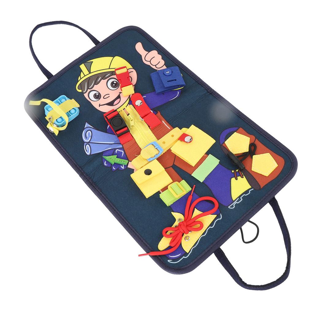 Educational Activity Sensory Board Felt Learning Dressing Sensory Board Educational Toy for