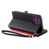 For Honor Magic8 Pro Air 5G Stand Case Magnetic Clasp Vertical Flip Leather Phone Cover with Card