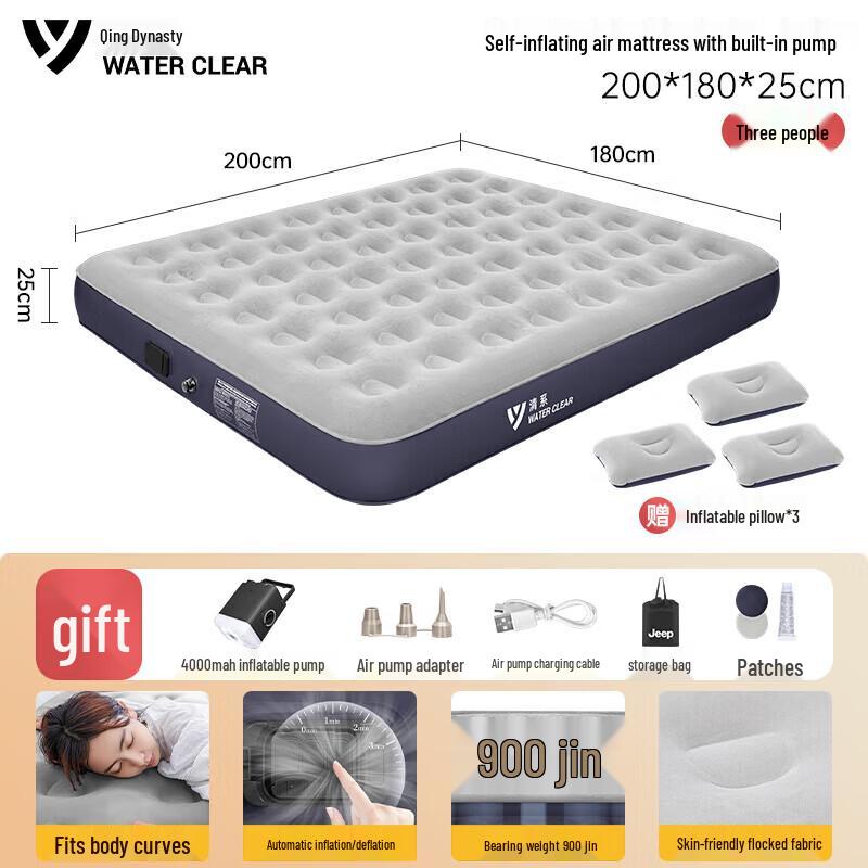 SERIES CLEAR Automatic Inflatable Camping Mattress
