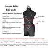 Women's PU Leather Body Harness Set - Adjustable Cage Bra , Erotic Lingerie for Parties sex toys for woman bdsm lingerie