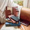 Raymay Fujii Da Vinci System Organizer, Oil Leather, Pocket Size, 11mm Ring, Genuine Leather, Black, JDP1411B