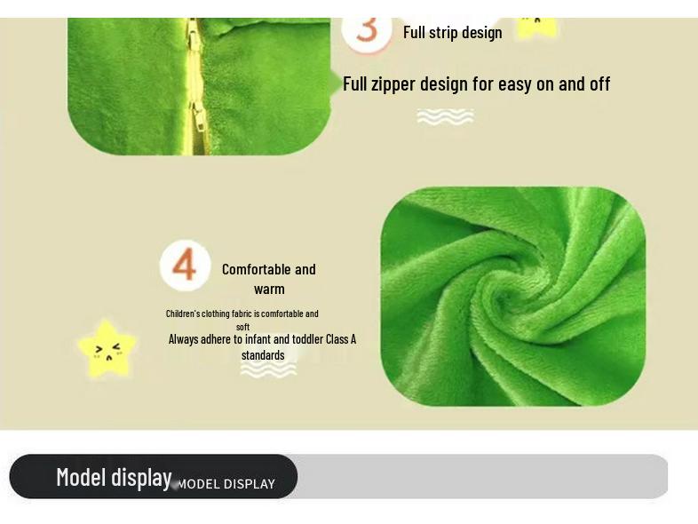 Pijama Onesie Calduroasă din Flanel pentru Bebeluși Nou-Născuți - Toamnă/Primăvară