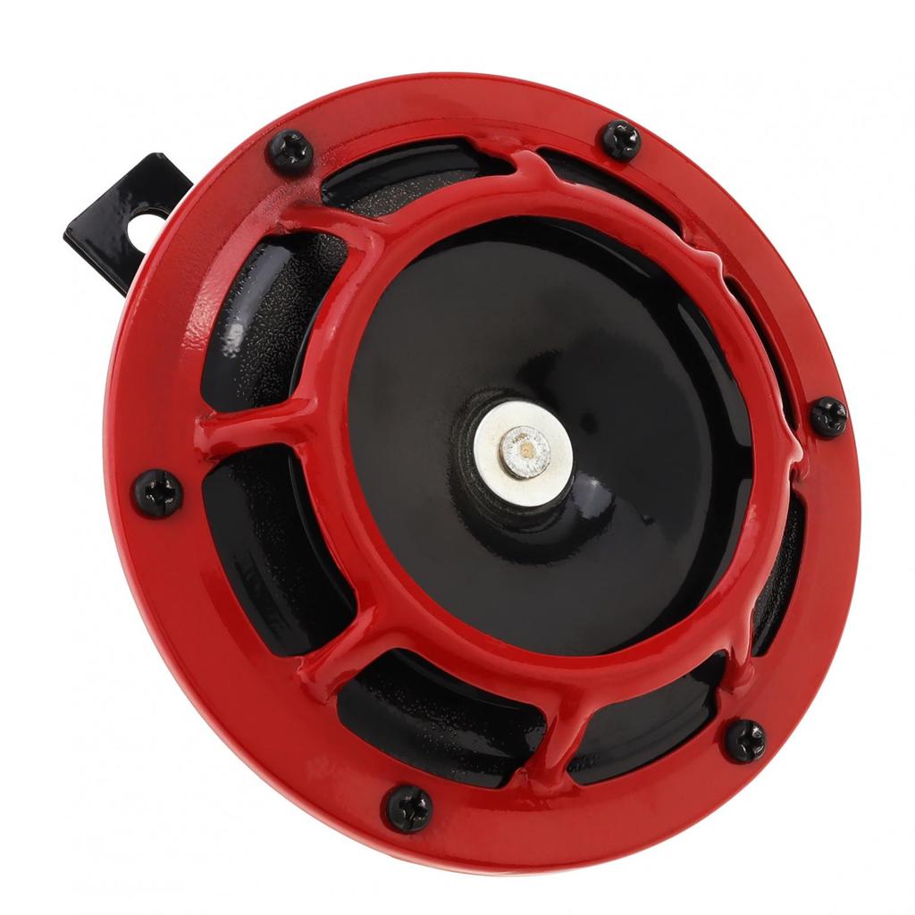 1 Pair 12V 420HZ 350HZ High Low Tone Horn for Cars Motorcycles Boats with Grill and Bracket, Waterproof Super Loud Dual Horn