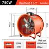 220V Portable Axial Exhaust Fan Blower for Industrial Ventilation