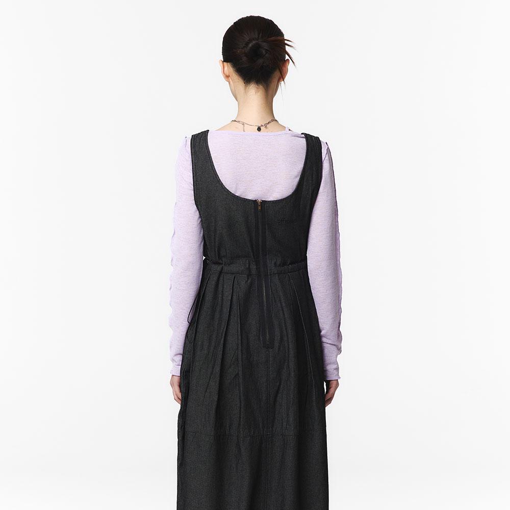 OFFROAD Women'S Denim Dress (Black)_5L42631