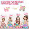 32pcs Magnetic Blocks Building Cubes for Toddlers, Classroom Must Haves Creative Learning Kids Gifts, Preschool Montessori Sensory Autism Magnet Toys