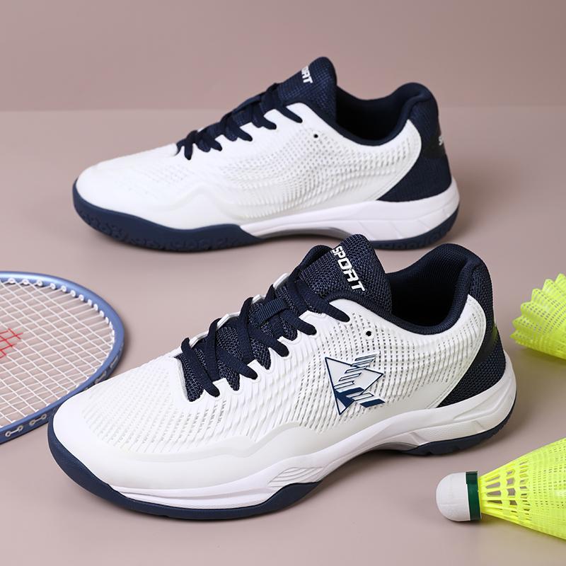 Pánské a dámské badmintonové boty kurt sportovní hřiště trénink Profesionální prodyšná tenisová obuv pro muže a ženy Venkovní módní tenisky