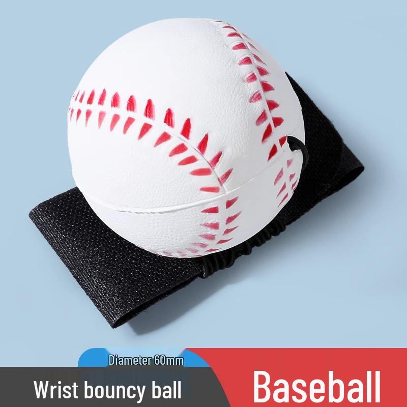 Elastic Wristband Rubber Boomerang Ball for Kids & Seniors - Fun & Stress Relief.