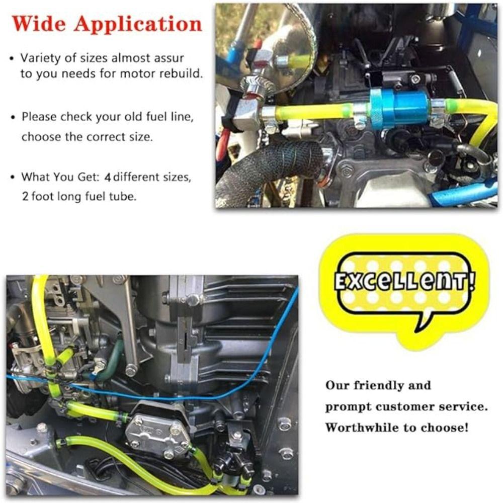 Brush Cutter Filter for Brush Cutter Grass Trimmer Rubber Fuel Hose Seal Fuel Filter  Lawn Mower