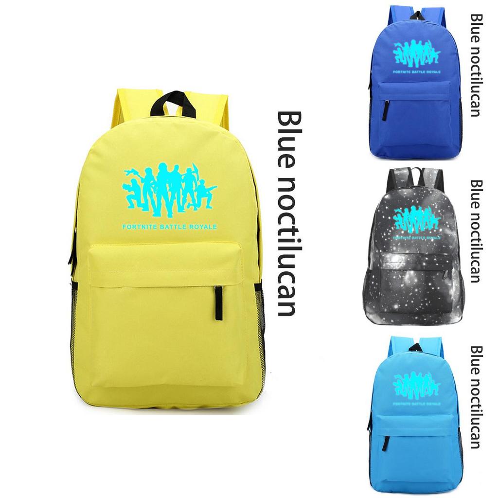Luminous Bag Game Youth Campus Fashion Trend Backpack For Unisex