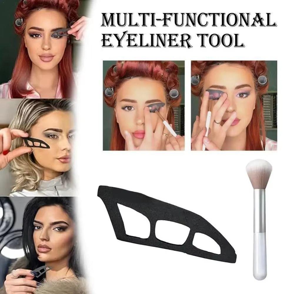 Wearing Aid Eyeshadow Stencil Wing Tips Reusable Eyeshadow Aid Drawing Eye Shadow Tool Painting