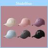 Bowknot Korean Adorable Baseball Cap For Girls Allseason Soft Top Hat Pink