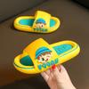 Kids Summer Cartoon Slippers Non Slip Soft Sole Indoor Outdoor Sandals For Boys And Girls Comfortable Home Slides