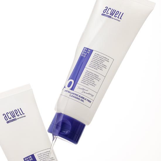Acwell PH Balancing Bubble Free Cleansing Gel Double Plan (160ml+160ml)
