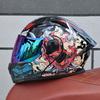 103-ORZ-Motorcycle Helmet, Men's and Women's Open Face Helmet, Dual Mirror, Summer Full Face Helmet, Four Seasons