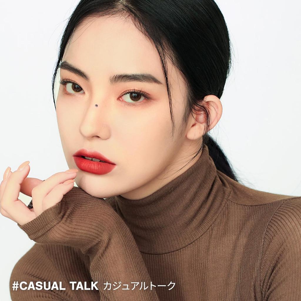 3CE Mini Multi Eye Color Palette F Casual Talk Brown Eyeshadow 4-Color