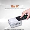 Mini PC 11a Generazione con Ricarica Wireless: Terminale Cloud Compatto per Ufficio Domestico