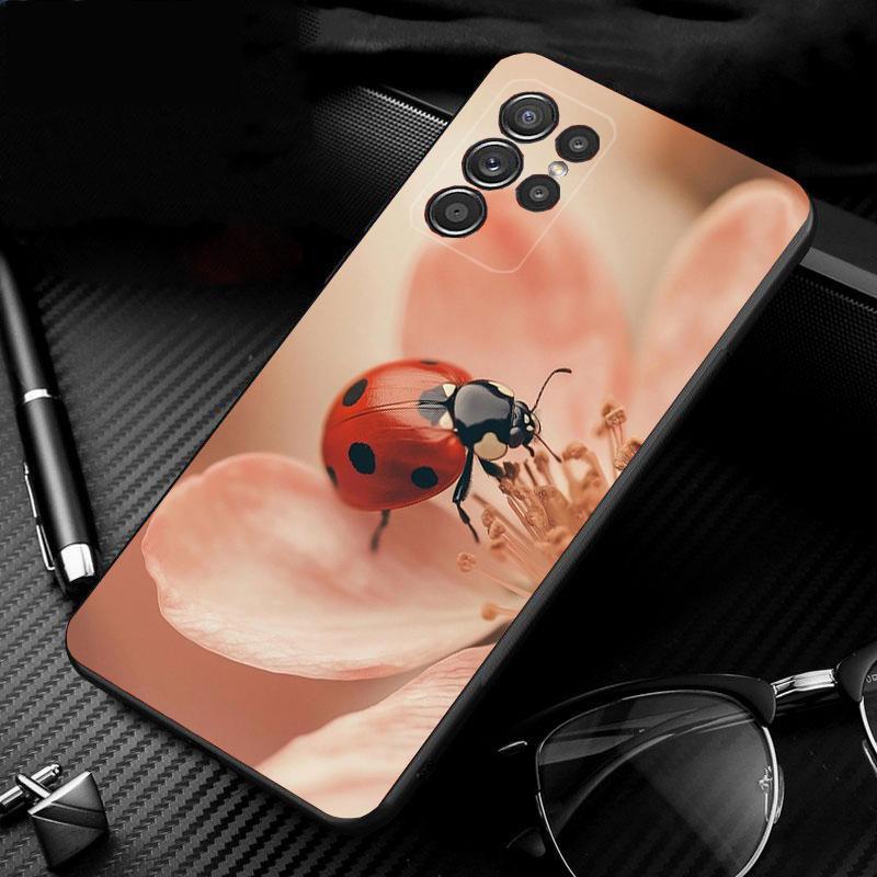 Phone Case For Samsung Galaxy S26 S25 S24 S23 S22 S21 Ultra S24 S23 S22 S21 S25 Plus S24 FE Ladybug