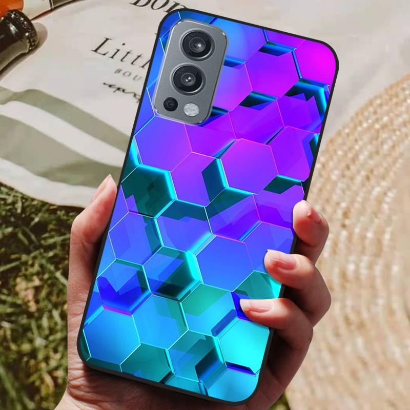 Für OnePlus Nord 2 5G Hülle Silikon Rückabdeckung Handyhülle Für OnePlus Nord2 5G Hüllen für One Plus Nord 2 5G Weicher Stoßfänger Funda