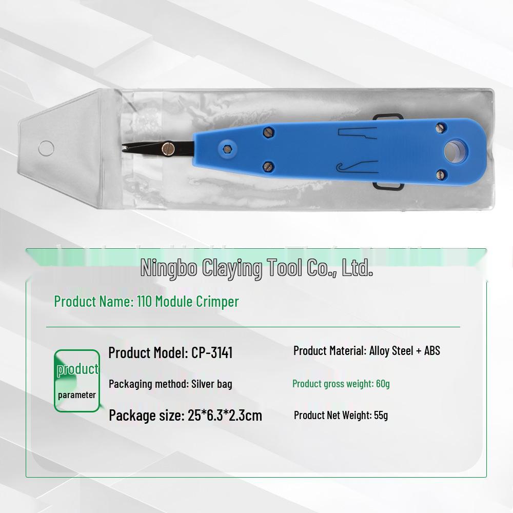 Krohn 110 Module Network Punch Down Tool & Crimping Pliers