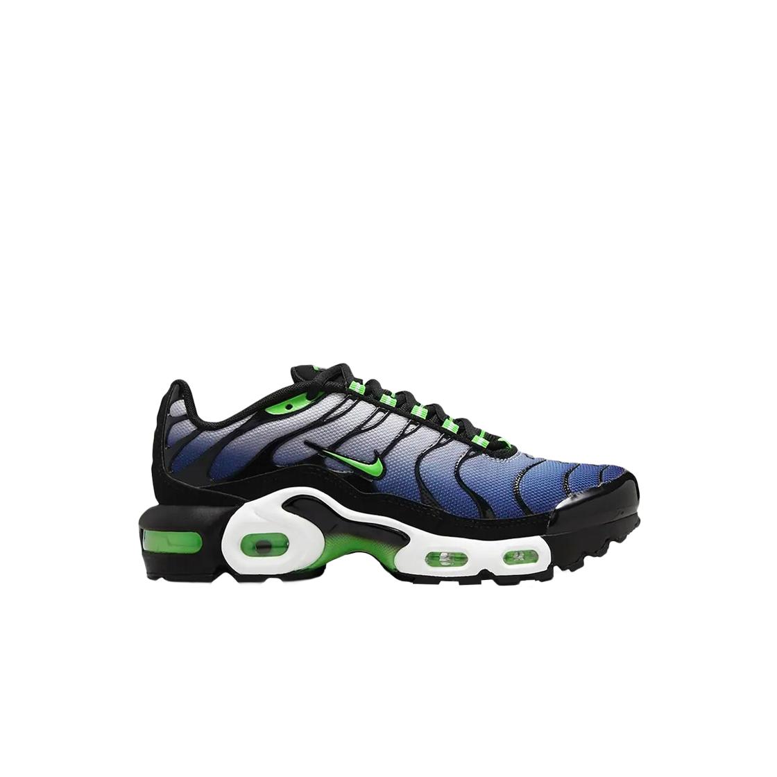 

(гс) Nike Air Max Plus Черный Кричащий Зеленый 250(7Y)