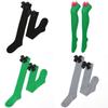 Japanese Style Over-the-knee Bow Socks Sexy High Tube Socks For College Fashion Friction-resistant Polyester Fiber