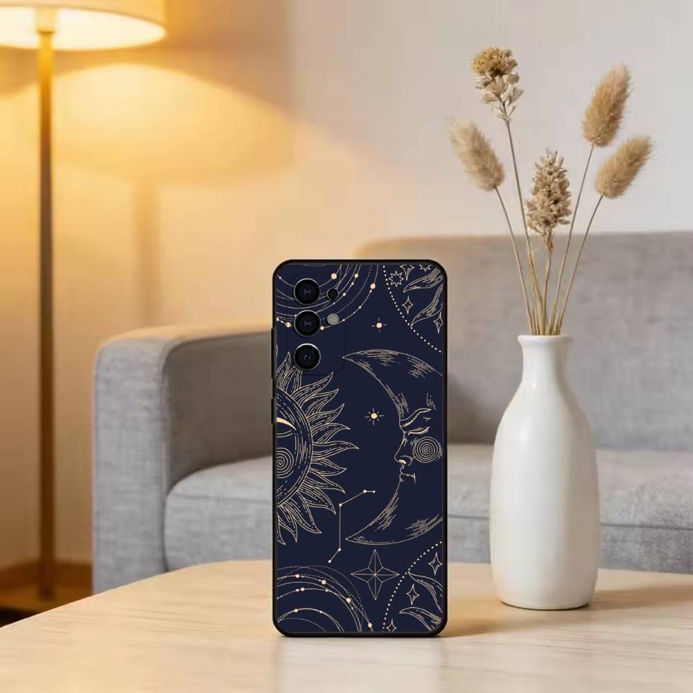 A-Astrology Star Signs Phone Case Black Silicone Soft For Samsung S25,S24,S21,S22,S23,S30,Ultra,S20,Plus,Fe,Lite