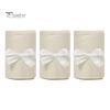 Baby Crib Bumper Pads 3 Pcs Bumper, Soft Cotton Breathable Sleep Barrier Child Safety Strip for Toddlers, Liner Edge Protector with Adjustable
