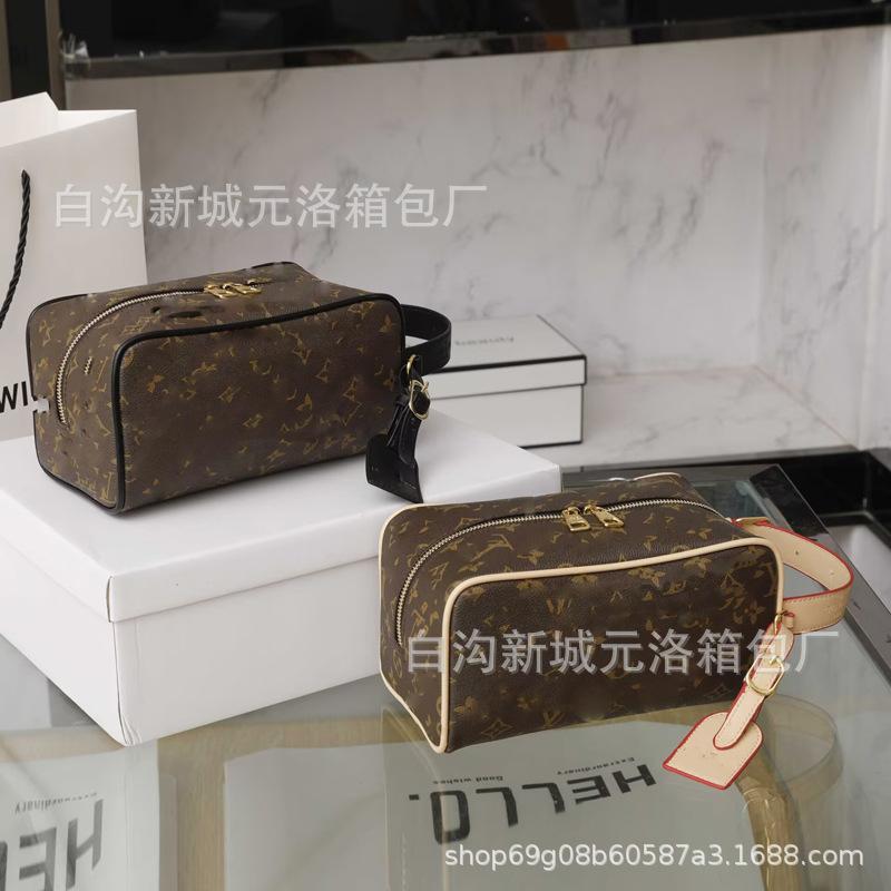 Borsa a tracolla da uomo stampata retrò alla moda e casual portatile piccola quadrata da spalla unisex per uomo e donna borse per cellulare