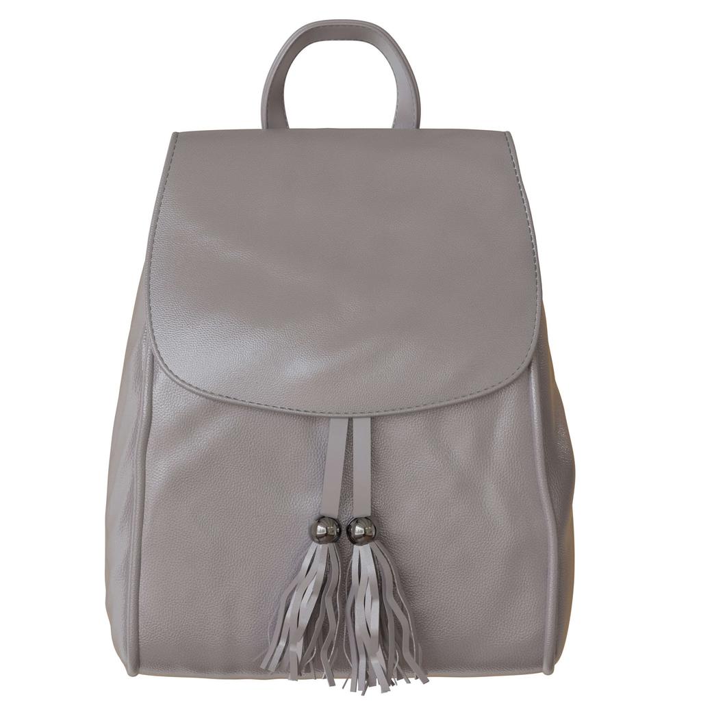 Damen Rucksack Kunstleder Vegan Freizeit Tasche
