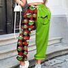 Women's Casual Fashion Christmas Printed Casual Sweatpants Elastic Waist Drawstring Pants