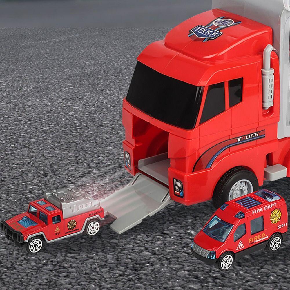Funny Construction Toys Truck Mobile Vehicle Children's Car Toy Engineering Car Toy  Kindergarten