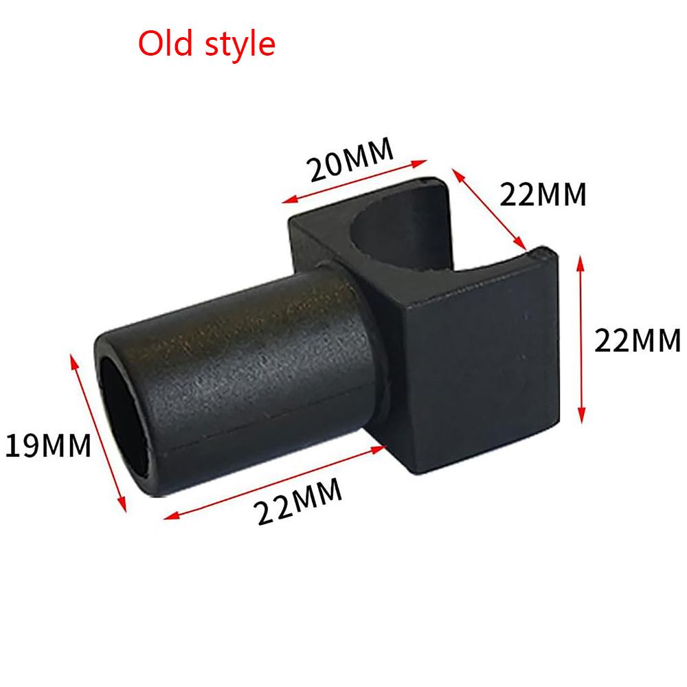 4Pcs Replacement Wheelchair Seat Rail Guide Black(Two styles Send Randomly)