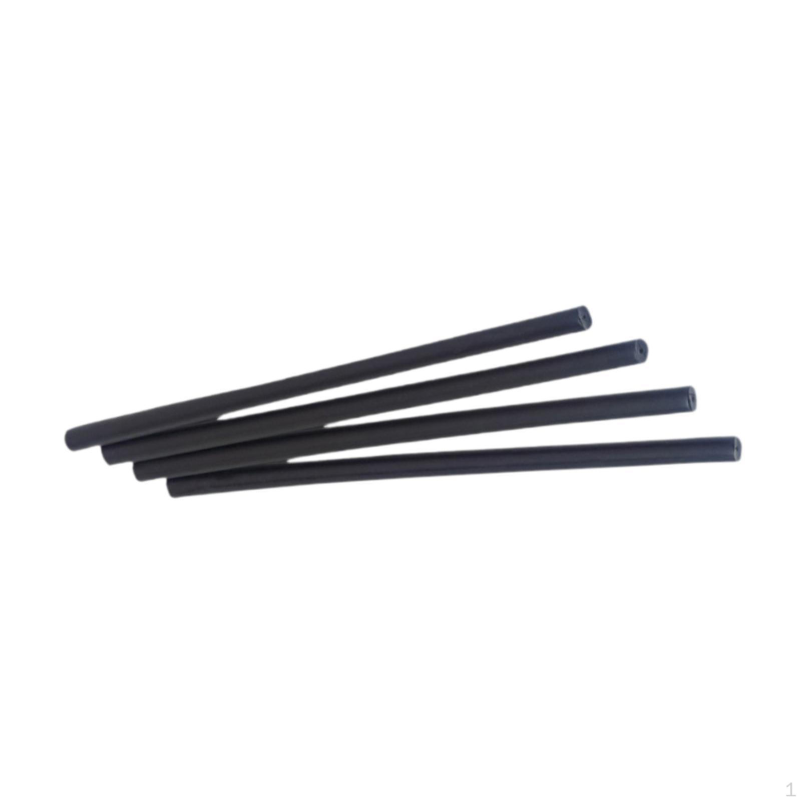 

Snowboard Maintenance Wax Stick for Outdoor Sports Black 4pcs