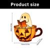 Halloween Resin Decorative Lamp For Home Party Indoor Outdoor Festival Display Hand Carved Artwork Safe Crafts