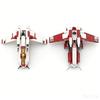 1002PCS Republic Ship MOC Model Alternate Build For 2x 75432 Building Blocks Custom Puzzle DIY Assembly Educational Collection
