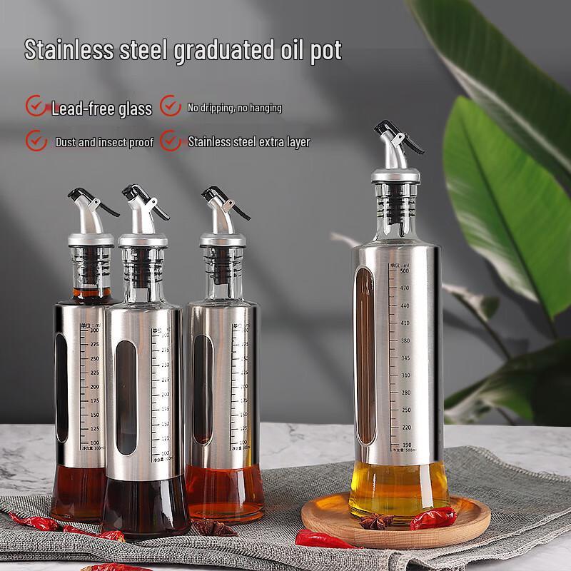 Beiyipin Glass Oil & Vinegar Dispenser