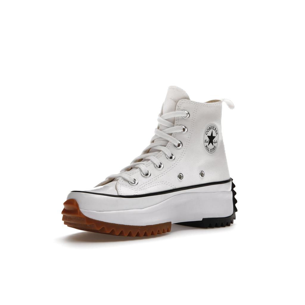 Converse Run Star Hike High White Black Gum Unisex Sneakers 166799C