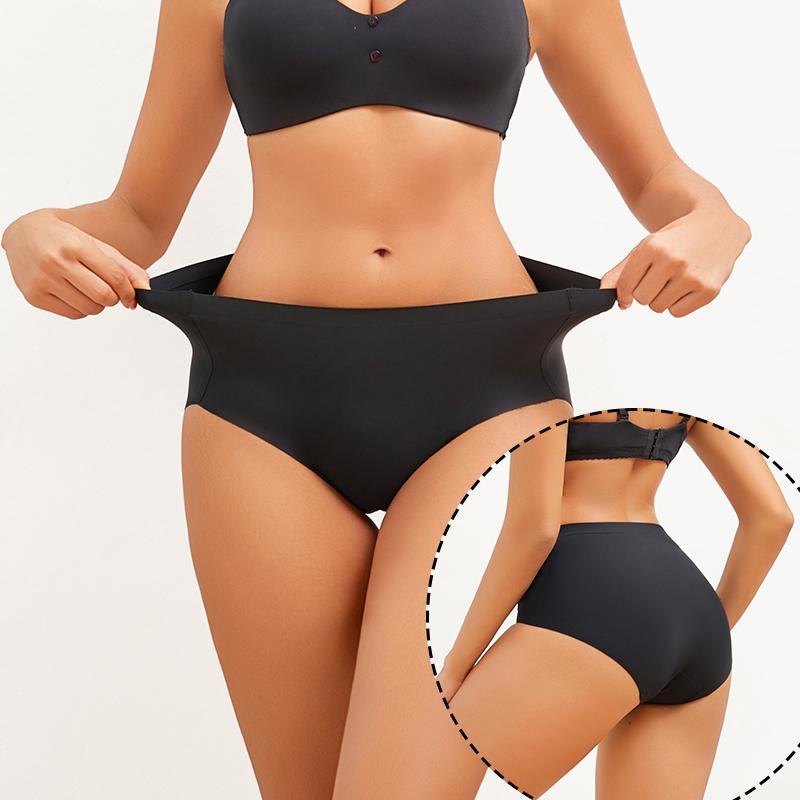 FINETOO Sexy Seamless Panties Comfortable Soft Intimate Lady Panty Female Intimates Women's Lingerie Ice Silk Underpants Briefs