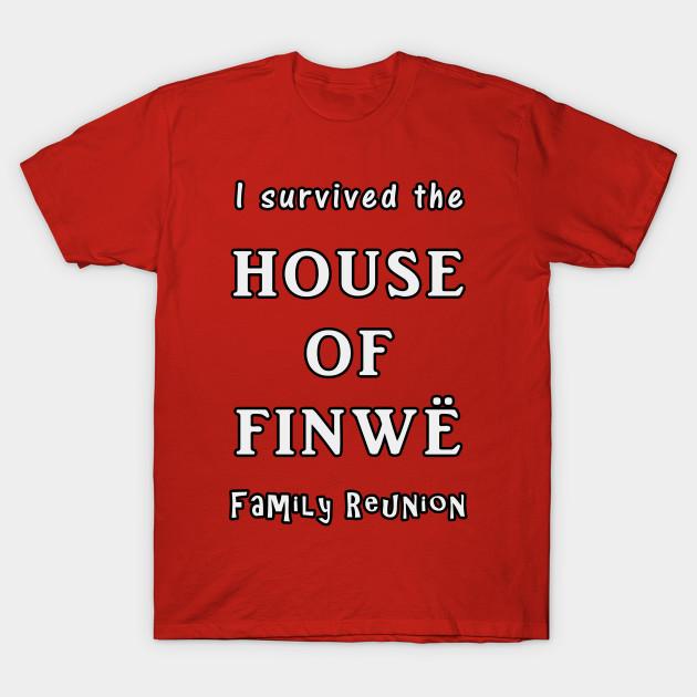 Haus Finwes Familientreffen Herren T-Shirt Kleidung Mädchen Ulzzang Lässiges T-Shirt Harajuku Ulzzang Kawaii 90er T-Shirt