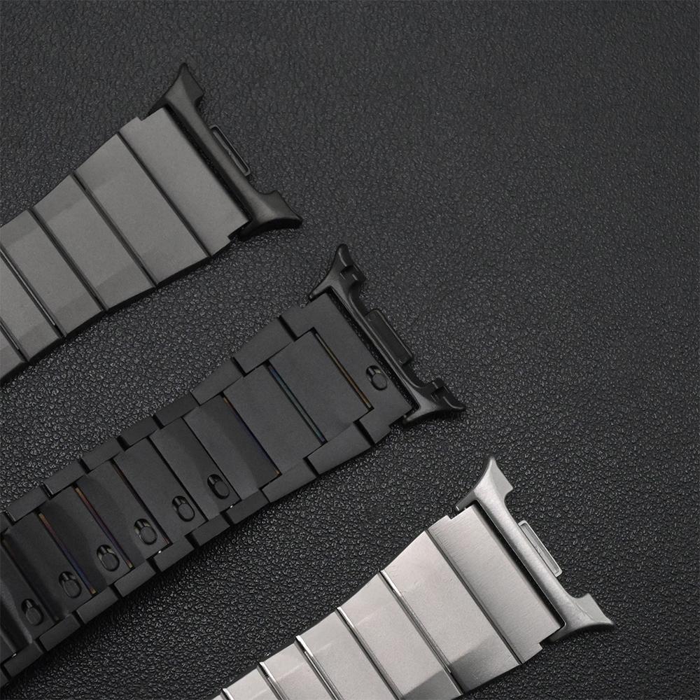 Titanium Strap for Samsung Galaxy Watch 8 44mm 40mm 8 Classic 46mm Luxury Metal Band for Galaxy Watch 4 5 6 7 Ultra 47mm Accessories