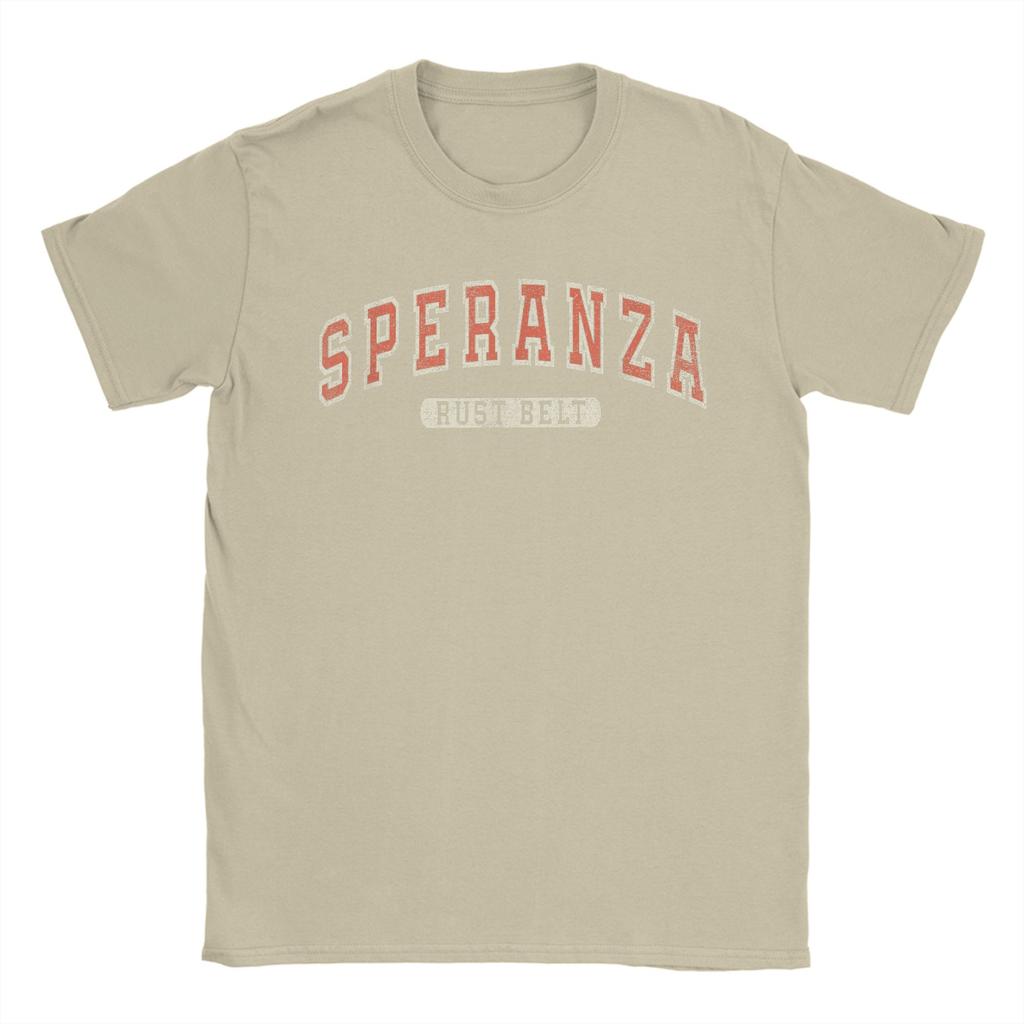 Raiders of Speranza Varsity Camping Nature Video Game TShirts for Unisex Casual Pure Tee Shirt O Neck Short Sleeve T Shirt Tops