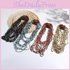 Multilayer Necklace With Acrylic Beads For Women Winter