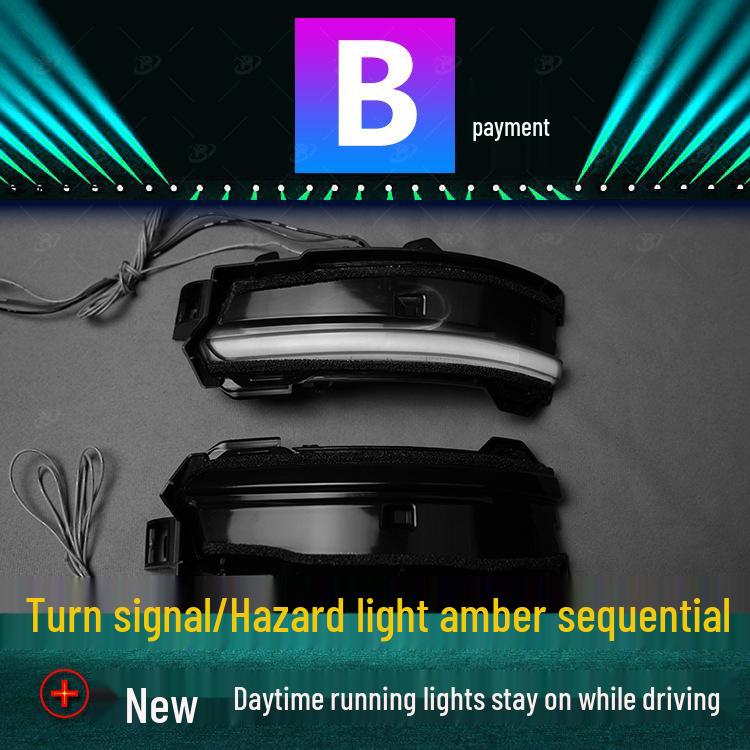 Land Rover Discovery Sport/Evoque Rearview Mirror Dynamic Blue DRL Sequential Turn Signal