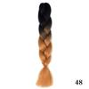 Braids Hair Extensions Balayage Ombre DIY Quick Weave Braiding Hair for Cosplay Daily Use for Women